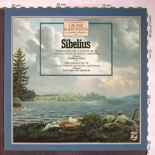 Sibelius,Jean: Sinfonie Nr.2,op.43/Finlandia,op.26, Philips(Gr.Kompo34)(411 396-1), NL, Ri,  - LP - L3645 - 5,00 Euro