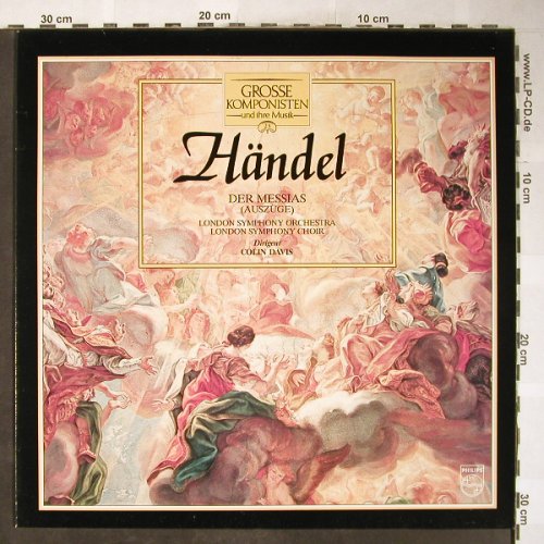 Händel,Georg Friedrich: Der Messias (Auszüge, engl.), Philips(411 385-1), NL, Ri,  - LP - L3646 - 5,00 Euro