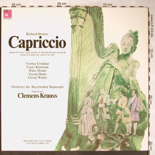 Strauss,Richard: Capriccio-Höhepunkte,Foc, BASF(10 21363-3), D, 1942 - LP - L3662 - 5,00 Euro
