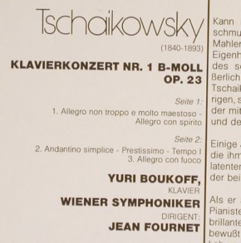 Tschaikowsky,Peter: Klavierkonzert Nr.1 b-moll, Philips Sequenza(6527 039), NL, Ri, 1961 - LP - L3717 - 5,00 Euro