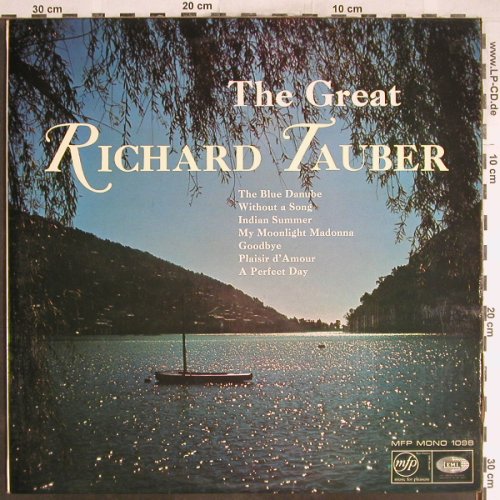 Tauber,Richard: The Great cond.by. Henry Geehl, MFP(1098), UK,  - LP - L3729 - 5,00 Euro