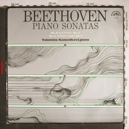 Beethoven,Ludwig van: Piano Sonatas, No.32 c-minor,No.4, Supraphon(1 11 0949 ST), CZ,VG+/VG+, 1970 - LP - L3781 - 6,00 Euro