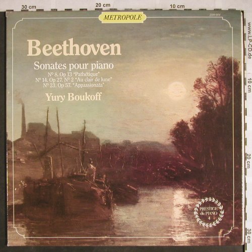 Beethoven,Ludwig van: Sonatas pour piano,No.8,14,23, Metopole(2599 014), F, 1980 - LP - L3782 - 9,00 Euro