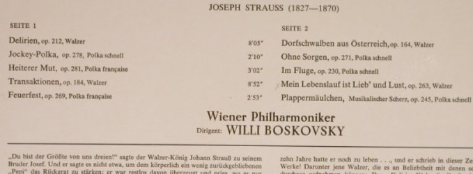 Strauss,Joseph: Neujahr In Wien, Folge 4, Decca(6.42114 AS), D, 1976 - LP - L3824 - 3,00 Euro