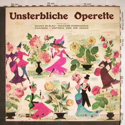 V.A.Unsterbliche Operette: Maske in Blau,Mad.Pompadur..., Concert Hall(SMS-2448), D,  - LP - L3843 - 5,50 Euro