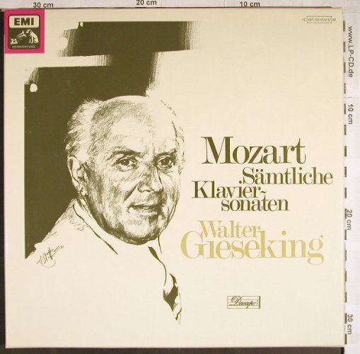 Mozart,Wolfgang Amadeus: Sämtliche Klaviersonaten,Box, EMI / Dacapo(197-03 133/137), D,  - 5LP - L3854 - 30,00 Euro