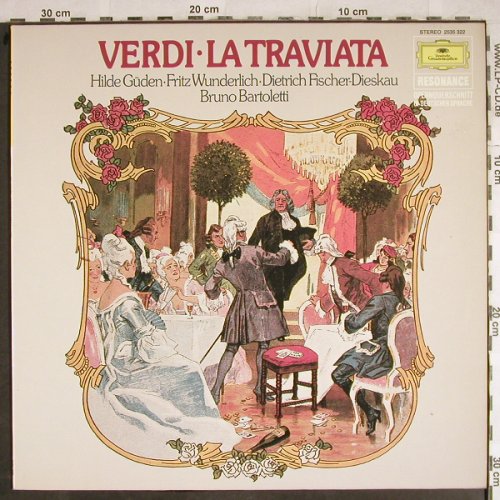 Verdi,Giuseppe: La Traviata-Querschnitt, D.Gr. Resonance(2535 322), D, Ri, 1967 - LP - L3862 - 5,00 Euro