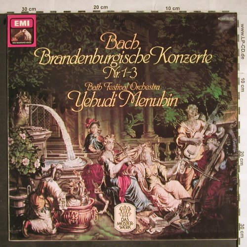 Bach,Johann Sebastian: Brandenburgische Konzerte 1-3(1959), EMI(037-00 172), D,Ri,  - LP - L3866 - 6,00 Euro