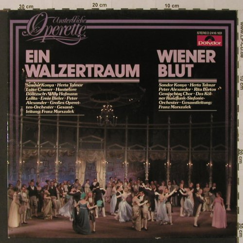 V.A.Ein Walzertraum/Wiener Blut: Sandor Konya...Franz Marszalek'64, Polydor(2416 169), D, Ri,  - LP - L3868 - 4,00 Euro