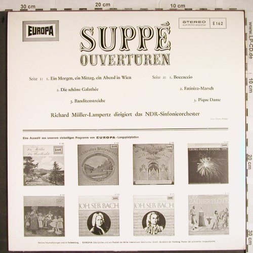 Suppe,Franz von: Ouvertüren, Europa(E 162), D, m-/vg+,  - LP - L3872 - 4,00 Euro