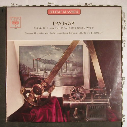 Dvorak,Antonin: Symphony Nr.5 e-moll op.95, CBS(51 024), NL,  - LP - L3880 - 5,00 Euro
