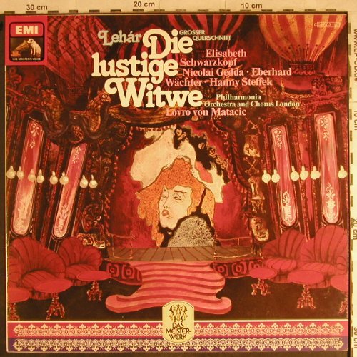 Lehar,Franz: Die Lustige Witwe-Gr.Querschnitt, EMI(037-03 192), D, 1963 - LP - L3891 - 4,00 Euro