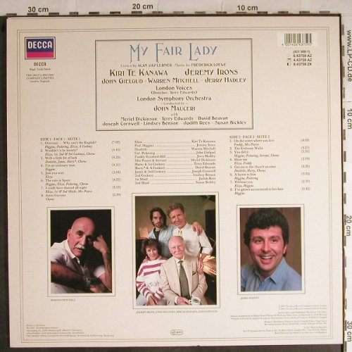 Lerner & Loewe: My Fair Lady, Decca(6.43759 AZ), D, 1987 - LP - L3893 - 5,00 Euro