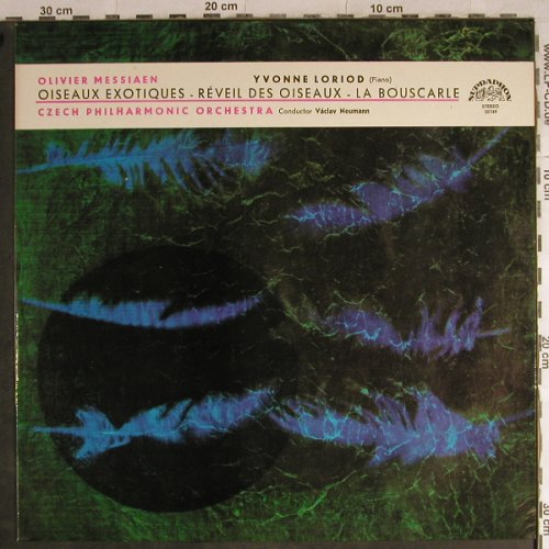 Messiaen,Olivier: Oiseaux Exotiques-Reveil desOiseaux, Supraphon(50749 G), CZ, 1967 - LP - L3934 - 17,50 Euro