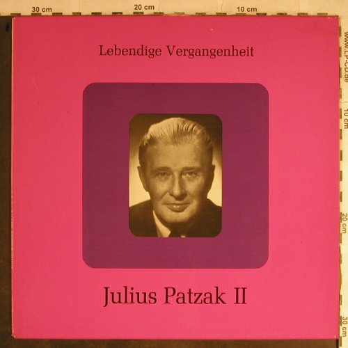 Patzak,Julius: Lebendige Vergangenheit II, m-/vg+, LV(LV 1318), A,  - LP - L3954 - 5,00 Euro