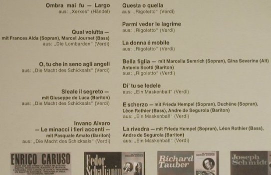 Caruso,Enrico: Singt aus den Opern, Vol.2, Top Classic(TC-9050), D,  - LP - L3966 - 5,00 Euro