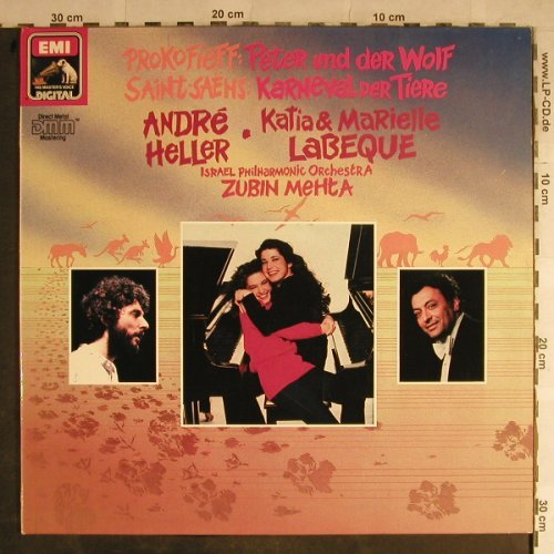 Prokofieff,Serge / Saint-Saens: Peter und der Wolf/Karneval d.Tiere, EMI(27 0039 1), D Foc, 1984 - LP - L3977 - 5,00 Euro
