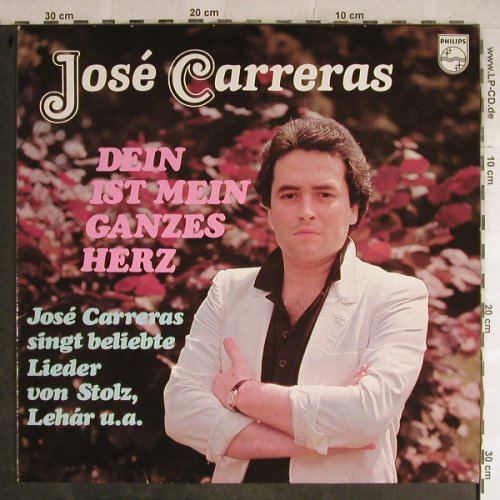 Carreras,Jose: Dein Ist Mein Ganzes Herz,DSC-Ed., Philips(31 579 6), D,  - LP - L3986 - 5,00 Euro