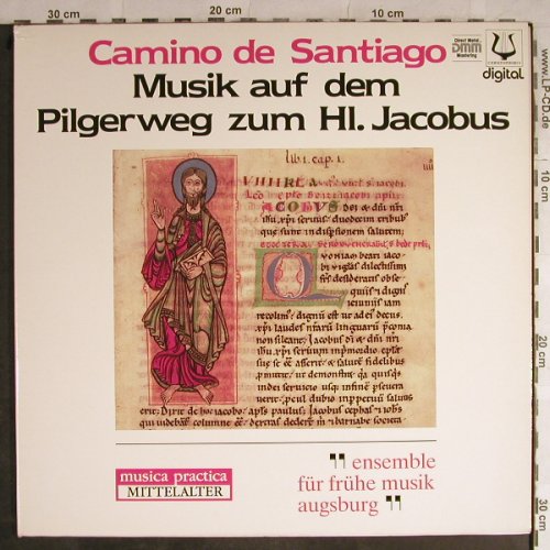 V.A.Camino de Santiago: Musik a.d.Pilgerweg z. Hl.Jacobus, Christophorus(15733.9.), D, Foc, 1986 - LP - L4003 - 5,00 Euro