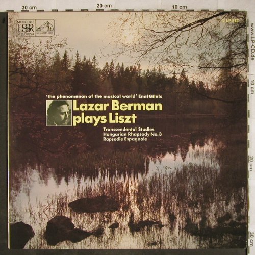 Liszt,Franz: Transcendental Studies, Foc, Melodia/His Masters V.(SLS 5040), UK, 1975 - 2LP - L4034 - 7,50 Euro