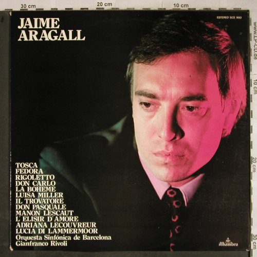 Aragall,Jaime: Same, Stoc, Alhambra(SCE 980), E,  - LP - L4039 - 7,50 Euro