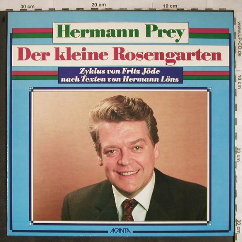 Prey,Hermann: Der kleine Rosengarten, Acanta(40.23 141), D, 1986 - LP - L4059 - 4,00 Euro