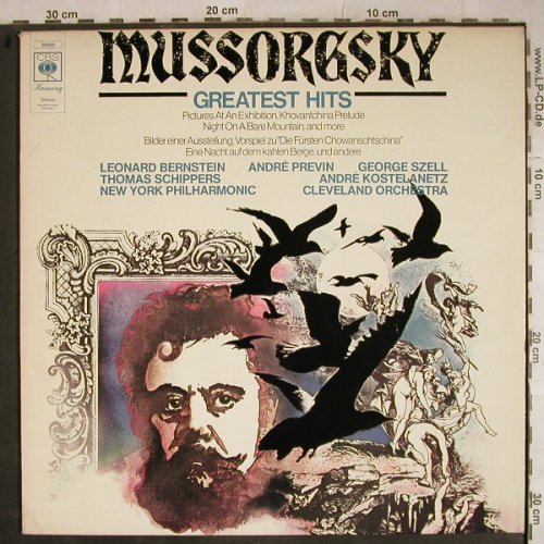 Mussorgsky,Modest: Greatest Hits, CBS(30 050), NL, 1974 - LP - L4077 - 3,00 Euro