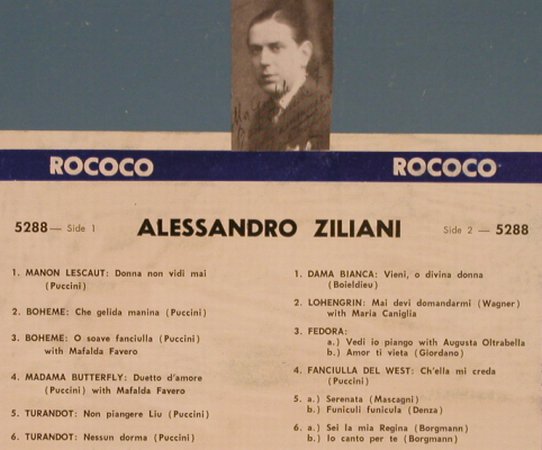 Ziliani,Alessandro: Same, (2.2 vg+/vg+), Stoc, Rococo Records(RR 5288), US,  - LP - L4086 - 7,50 Euro