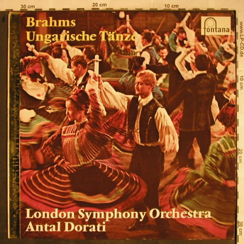Brahms,Johannes: Ungarische Tänze, Fontana(6531 003), NL,  - LP - L4091 - 5,50 Euro