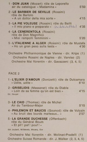 Corena,Fernando: Les Grands Roles de, m-/VG+,Stoc, Decca(7.113), ,  - LP - L4115 - 5,00 Euro