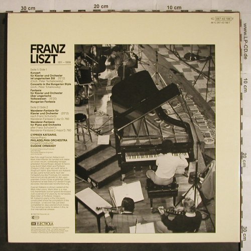 Liszt,Franz: Klavierkonzert im Ungarischen Stil, EMI(067-43 199), D, Foc, 1982 - LP - L4117 - 6,00 Euro