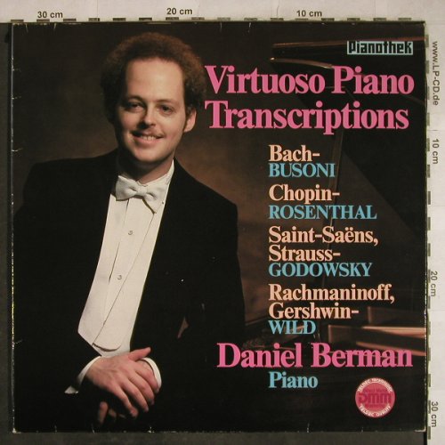 Berman,Daniel: Bach,Busoni,Chopin..., m-/vg+, Pianothek(651131), D, Foc, 1984 - LP - L4118 - 5,00 Euro