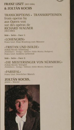 Wagner,Richard: Transcriptions by Liszt & Kocsis, Philips, stoc(9500 970), NL, m-/vg+, 1981 - LP - L4121 - 5,00 Euro