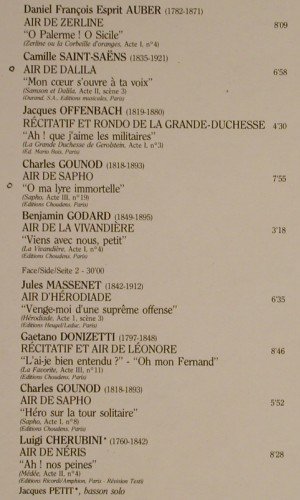 Horne,Marylin: Airs de Opera,Offenbach..Saint-S., Erato(ZL 30841 DT), F,Foc,Stoc,  - LP - L4143 - 5,50 Euro