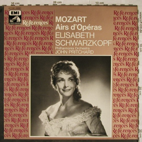 Schwarzkopf,Elisabeth: Mozart Airs d' Opéras, EMI(C 051-43222), F, Ri,  - LP - L4146 - 6,00 Euro