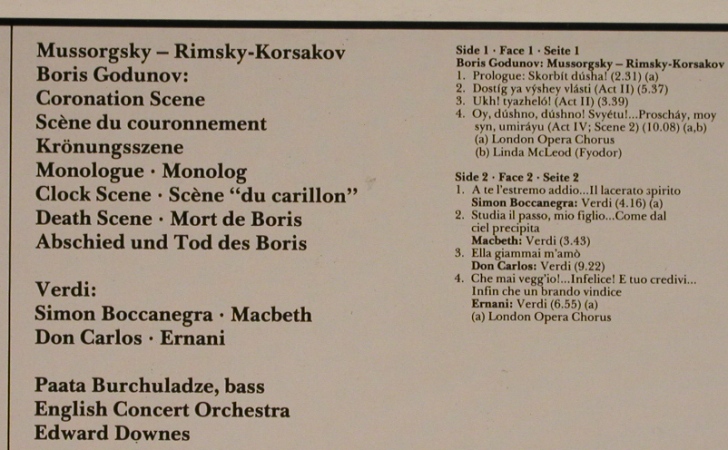 Burchuladze,Paata: Boris Godunov,Don Carlao,Macbeth..., Decca(6.43232 AZ), D, tol, 1985 - LP - L4153 - 6,00 Euro