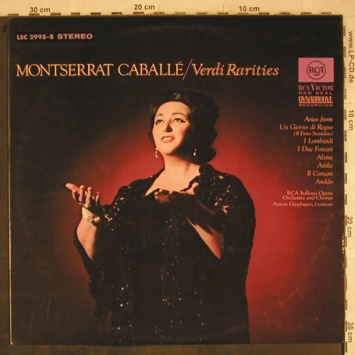 Caballé,Montserrat: Verdi Rarities, RCA Red Seal(LSC 2995-B), D,  - LP - L4158 - 6,50 Euro