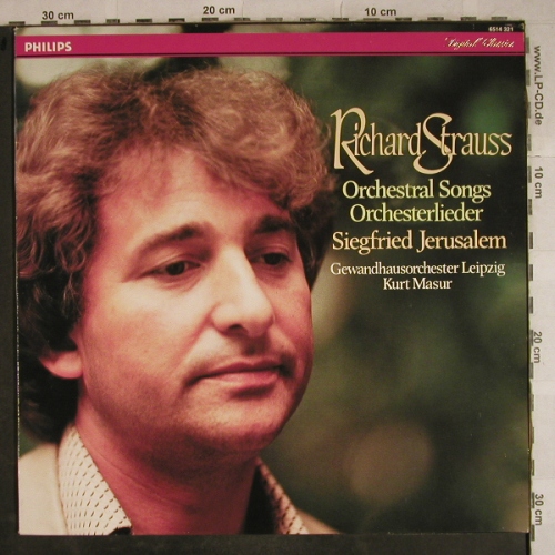 Strauss,Richard: Orchestral Songs Orchesterlieder, Philips(6514 321), NL,  - LP - L4193 - 6,00 Euro
