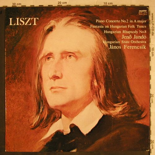 Liszt,Franz: Klavierkonzert Nr.2 a-major, Hungaroton(SLPX 12024), H, 1978 - LP - L4218 - 6,00 Euro