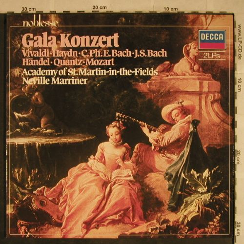 V.A.Gala-Konzert: Vivaldi,Haydn,C.Ph.E.Bach,JS Bach, Decca Noblesse(6.48167 DM), D, Foc, 1981 - 2LP - L4234 - 5,00 Euro