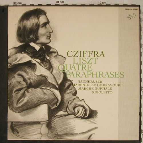 Liszt,Franz: Quatre Paraphrases, La Voix De Son Maitre(FALPPM 30380), F,  - LP - L4236 - 7,50 Euro