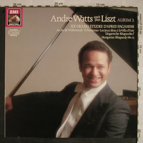 Watts,André: spielt Liszt - Album 1, EMI(27 0399 1), D, 1986 - LP - L4242 - 5,50 Euro