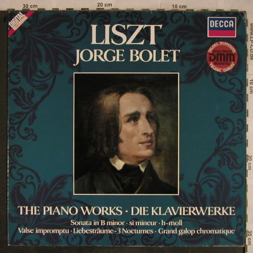 Liszt,Franz: The Piano Works,Sonata in B Minor, Decca(6.42938 AZ), D, m-/vg+, 1984 - LP - L4252 - 4,00 Euro