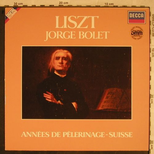 Liszt,Franz: Années de Pèlerinage-Suisse, Decca(6.42950 AZ), D, 1984 - LP - L4253 - 5,00 Euro