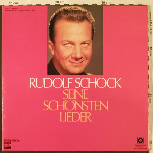 Schock,Rudolf: Seine schönsten Lieder, Foc, EMI / DSC Ed.(27 419-1), D,  - 2LP - L4260 - 5,00 Euro