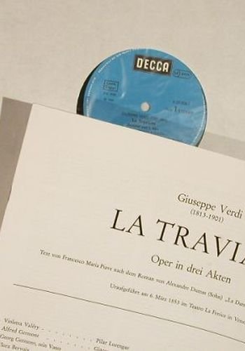 Verdi,Giuseppe: La Traviata,Box,Ri, Decca(6.35208 DX), D, 1969 - 2LP - L4261 - 7,50 Euro