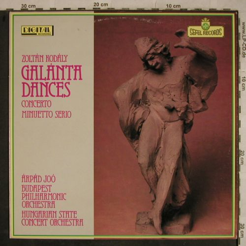 Kodaly,Zoltan: Galanta Dances/Concerto Minuetto, Sefel Rec.(SEFD 5013), CDN,  - LP - L4265 - 9,00 Euro