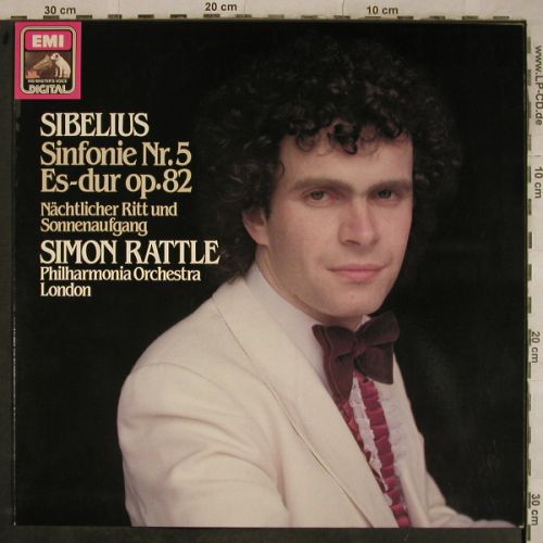 Sibelius,Jean: Sinfonien Nr.5 es-dur op.82, EMI(067-07 586), D, stoc, 1982 - LP - L4270 - 5,00 Euro