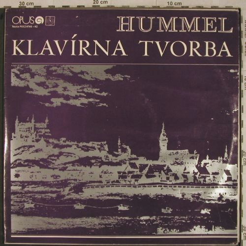 Hummel,Johann Nepomuk: Klavirna Tvorba, Foc, vg+/vg+, Opus(9112 0701-02), CZ, 1978 - 2LP - L4274 - 5,00 Euro