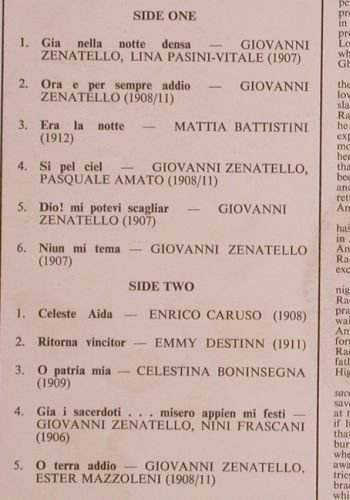 V.A.A Golden Trasury o.t.Past Vol.5: Verdi Othello / Aida-Excerpts, Fidelio(ATL 4054), UK, 1963 - LP - L4295 - 12,50 Euro